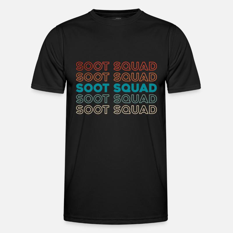 Sachbearbeiter Kader - Männer Funktions-T-Shirt - Schwarz