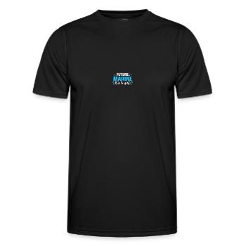 Marine Biologist Marine Biology - Men's Functional T-Shirt - black - Front - AI Model Male 178 dark (178cm)