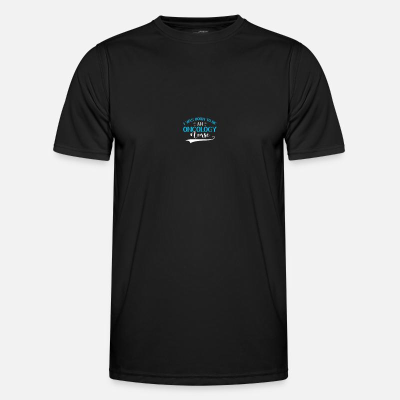 Onkologe Onkologieschwester - Männer Funktions-T-Shirt - Schwarz