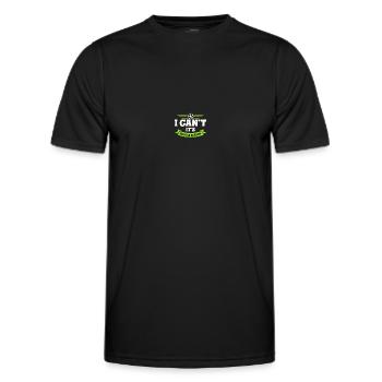 Coaching Football Father Coach Football Coach - Men's Functional T-Shirt - black - Front - AI Model Male 178 dark (178cm)