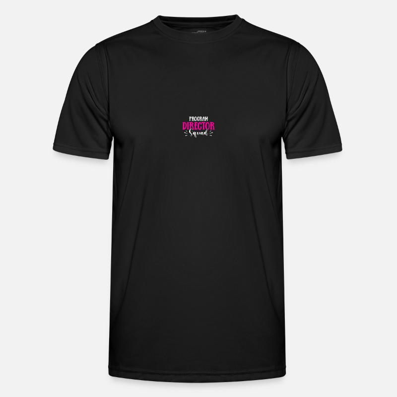 Programmdirektor - Männer Funktions-T-Shirt - Schwarz