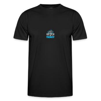 Computer Network Technology Network Engineer - Men's Functional T-Shirt - black - Front - AI Model Male 178 dark (178cm)