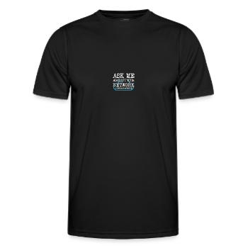 Computer Network Technology Network Engineer - Men's Functional T-Shirt - black - Front - AI Model Male 178 dark (178cm)