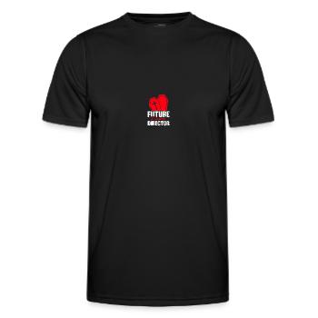 Pompes funèbres Directeurs de pompes funèbres - T-shirt sport Homme - noir - Devant - AI Model Male 178 dark (178cm)