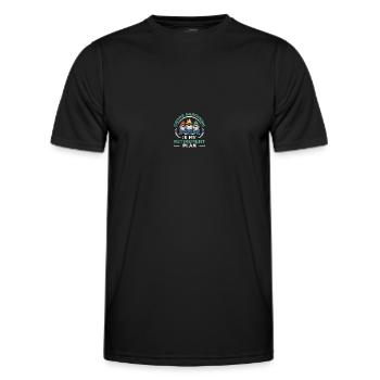 Gnomies Jardinage Nain de jardin - T-shirt sport Homme - noir - Devant - AI Model Male 178 dark (178cm)