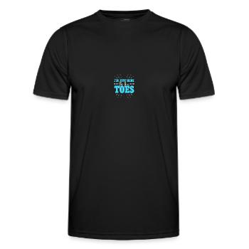 Gymnastics Trainer Gymnastics Trainer - Men's Functional T-Shirt - black - Front - AI Model Male 178 dark (178cm)