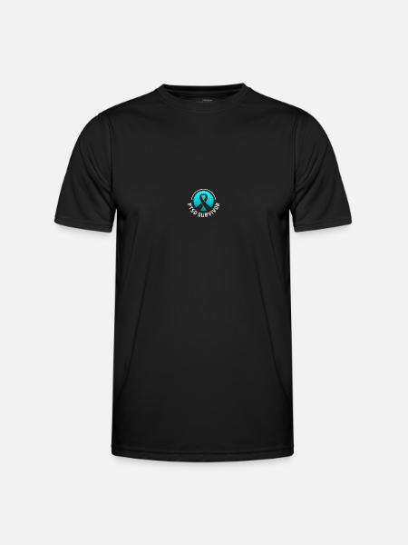 PTSD Awareness - Men's Functional T-Shirt - black