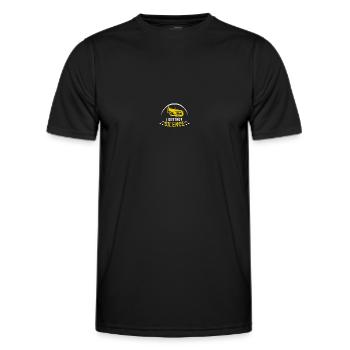 Tiefes Blech Marschieren Bariton Euphonium - Männer Funktions-T-Shirt - Schwarz - Vorne - AI Model Male 178 dark (178cm)