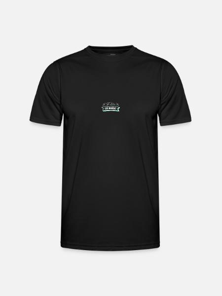 Infirmière à l’urgence - T-shirt sport Homme - noir