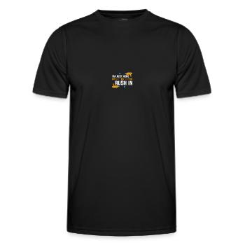 Lasertag Laser Tag - Men's Functional T-Shirt - black - Front - AI Model Male 178 dark (178cm)