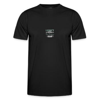 Hog Hunter Pig Hunt - Men's Functional T-Shirt - black - Front - AI Model Male 178 dark (178cm)