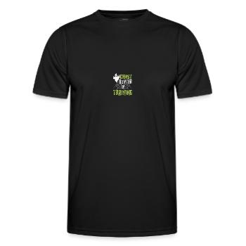 Paranormal Investigator Ghostbusters - Men's Functional T-Shirt - black - Front - AI Model Male 178 dark (178cm)