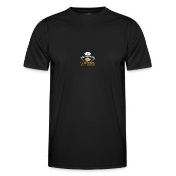 Soeur de l’USIN - T-shirt sport Homme - noir - Devant - AI Model Male 178 dark (178cm)