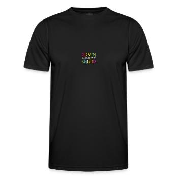 Journée des professionnels de l’administration - T-shirt sport Homme - noir - Devant - AI Model Male 178 dark (178cm)