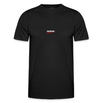 Emergency Department ER Nurse Emergency Department - Men's Functional T-Shirt - black - Front - AI Model Male 178 dark (178cm)