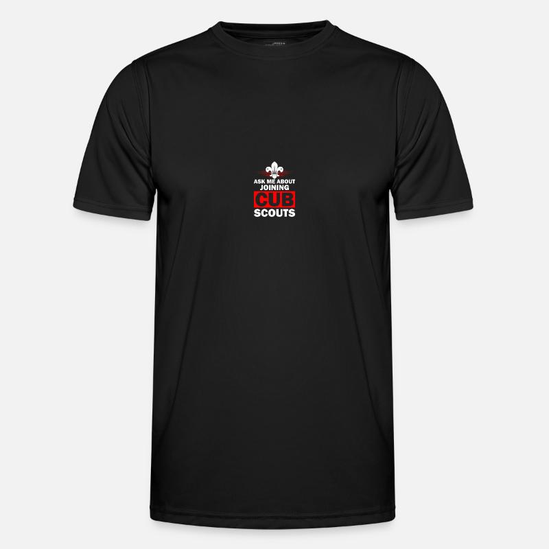 Scouting Scouts - Men's Functional T-Shirt - black