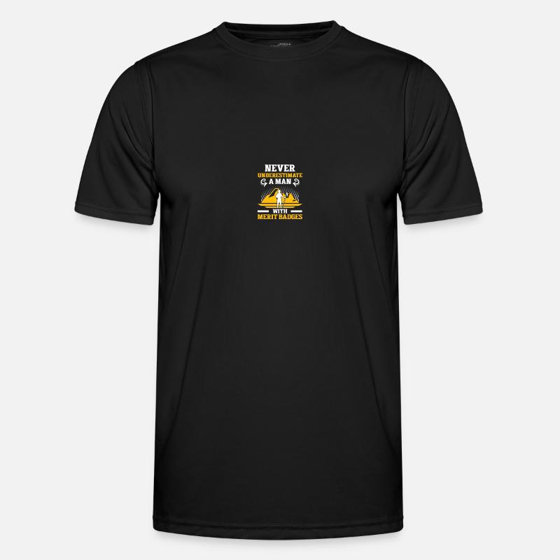 Scoutmaster - Men's Functional T-Shirt - black