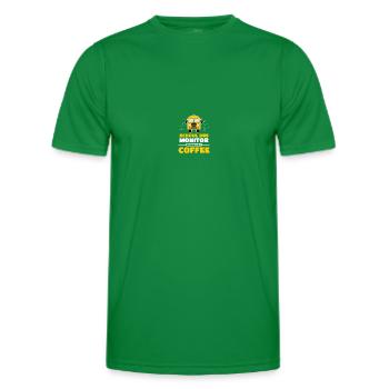 School Bus Monitor - Men's Functional T-Shirt - kelly green - Front - AI Model Male 178 dark (178cm)