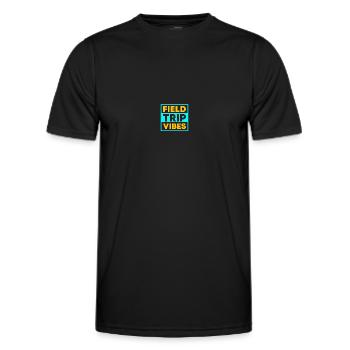 Journée d’excursion de l’enseignant sur le terrain - T-shirt sport Homme - noir - Devant - AI Model Male 178 dark (178cm)