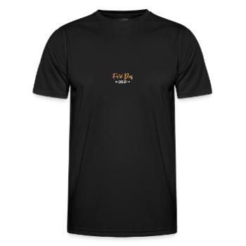Journée d’excursion de l’enseignant sur le terrain - T-shirt sport Homme - noir - Devant - AI Model Male 178 dark (178cm)