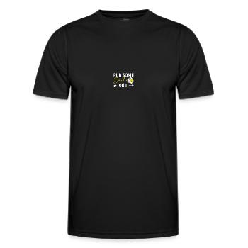 Baseball Softball Mama - Männer Funktions-T-Shirt - Schwarz - Vorne - AI Model Male 178 dark (178cm)