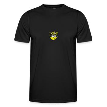 Baseball Softball Mama - Männer Funktions-T-Shirt - Schwarz - Vorne - AI Model Male 178 dark (178cm)