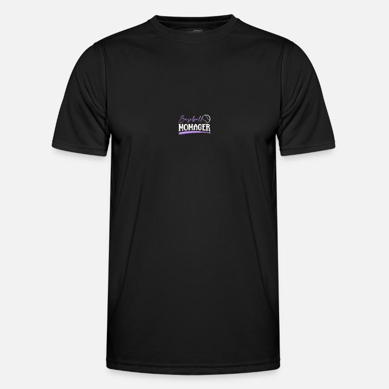 Baseball Mom - Men's Functional T-Shirt - black