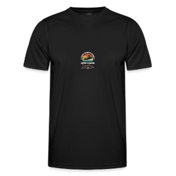 Shoe Collector Sneaker Collector Sneakerhead - Men's Functional T-Shirt - black - Front - AI Model Male 178 dark (178cm)