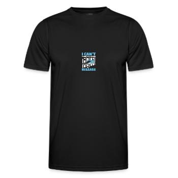 Shoe Collector Sneaker Collector Sneakerhead - Men's Functional T-Shirt - black - Front - AI Model Male 178 dark (178cm)