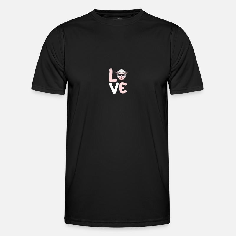 Shepherd Sheep - Men's Functional T-Shirt - black