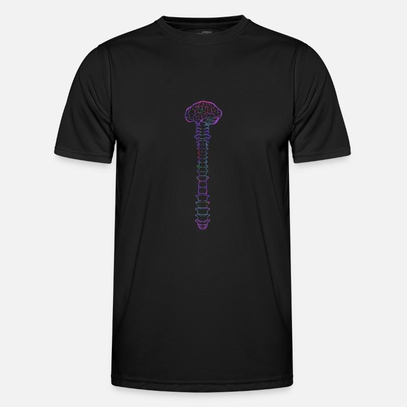 Physiotherapeut - Männer Funktions-T-Shirt - Schwarz