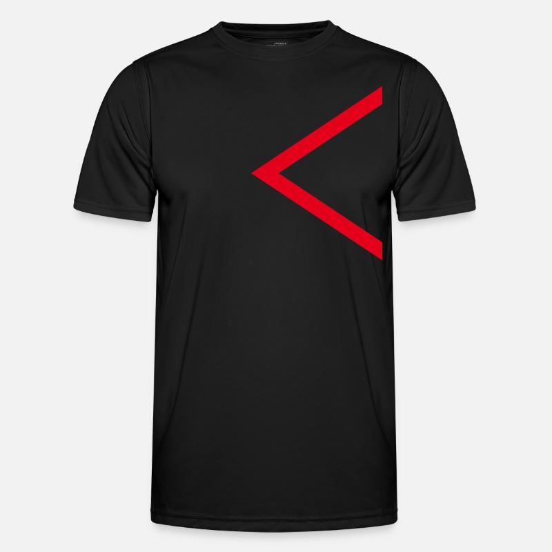 Roter Pfeil Männer Funktions-T-Shirt