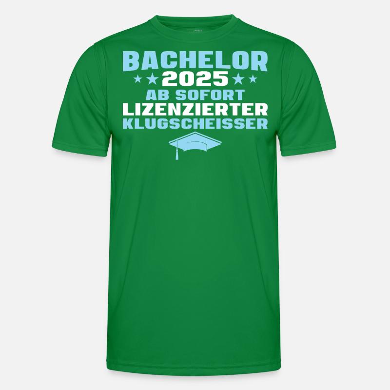 Abschlussprüfung Studium Bachelor 2025 Männer Funktions-T-Shirt