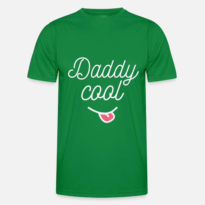 DADDY COOL ZIEHT DIE SPRACHE Geschenk-Idee Humor Männer Funktions-T-Shirt