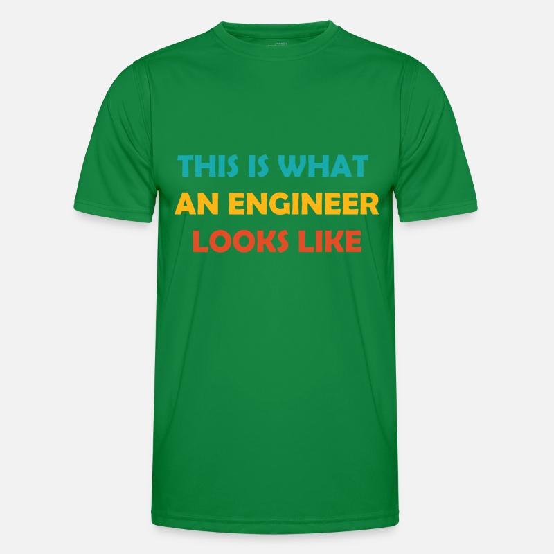 This is What an Engineer Looks Like Men's Functional T-Shirt