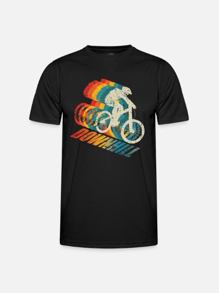 VTT de descente - T-shirt sport Homme - noir