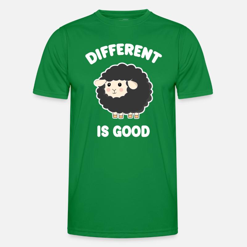 Different is Good Black Sheep Men's Functional T-Shirt