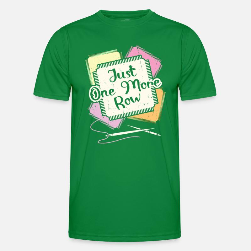 Seulement une rangée de crochet T-shirt sport Homme