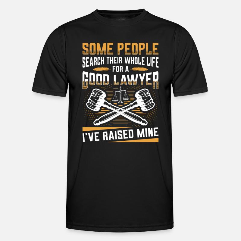 Vater Eines Anwalts - Männer Funktions-T-Shirt - Schwarz