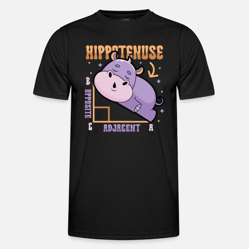 Hippotenuse, opposite, adjacent Men's Functional T-Shirt