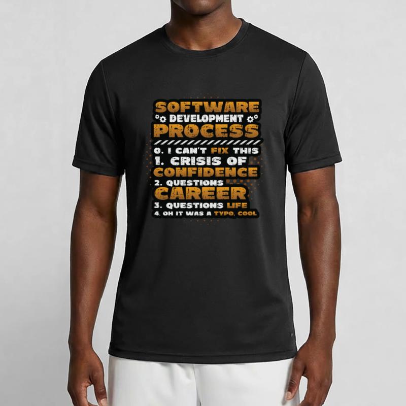Software development process, programming Men's Functional T-Shirt