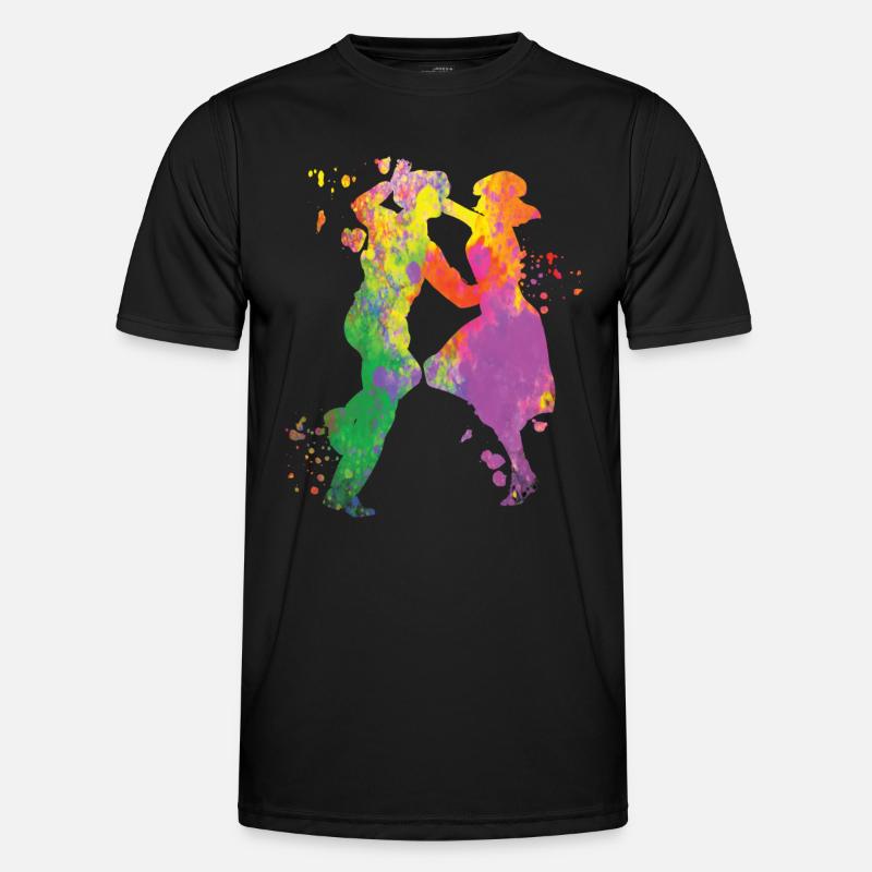 Dancing Swing 60s Boogie Woogie Men's Functional T-Shirt