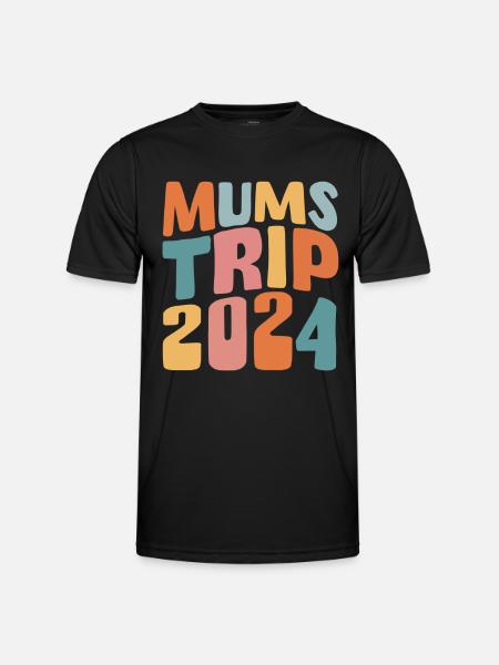 Mums Trip 2024 - Men's Functional T-Shirt - black