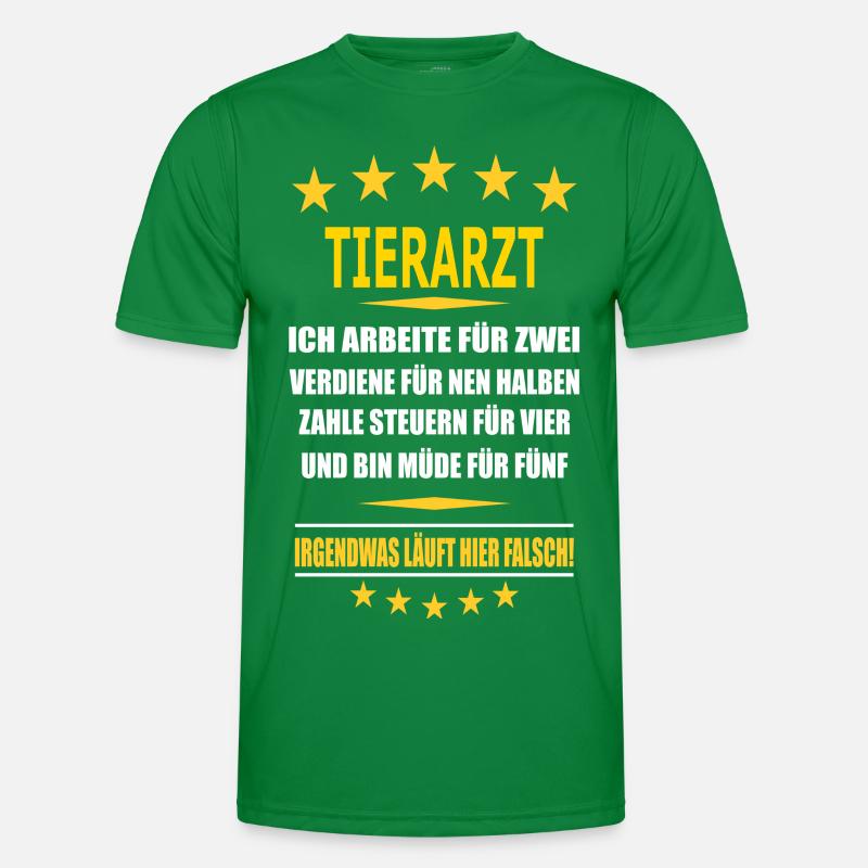 TIERARZT Männer Funktions-T-Shirt