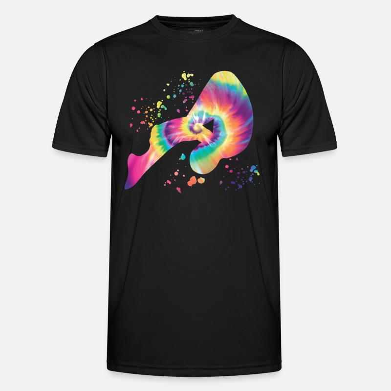 Synchronized Water Diver High Diver - Men's Functional T-Shirt - black