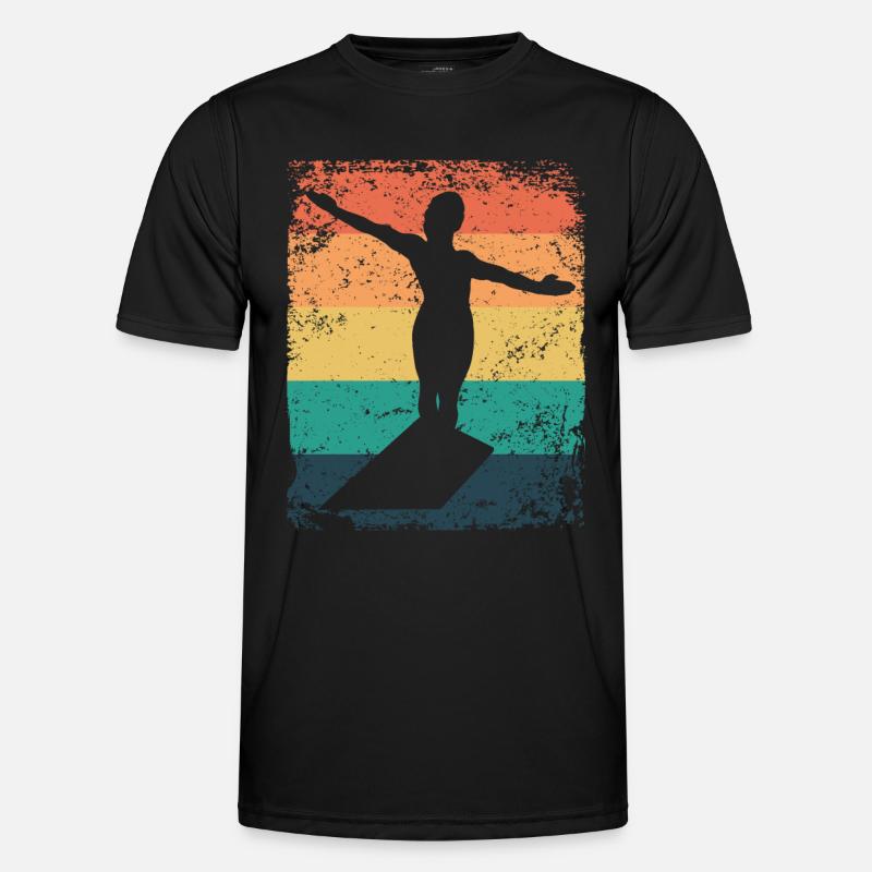 Turmspringen Kunstspringen Synchronspringen Männer Funktions-T-Shirt