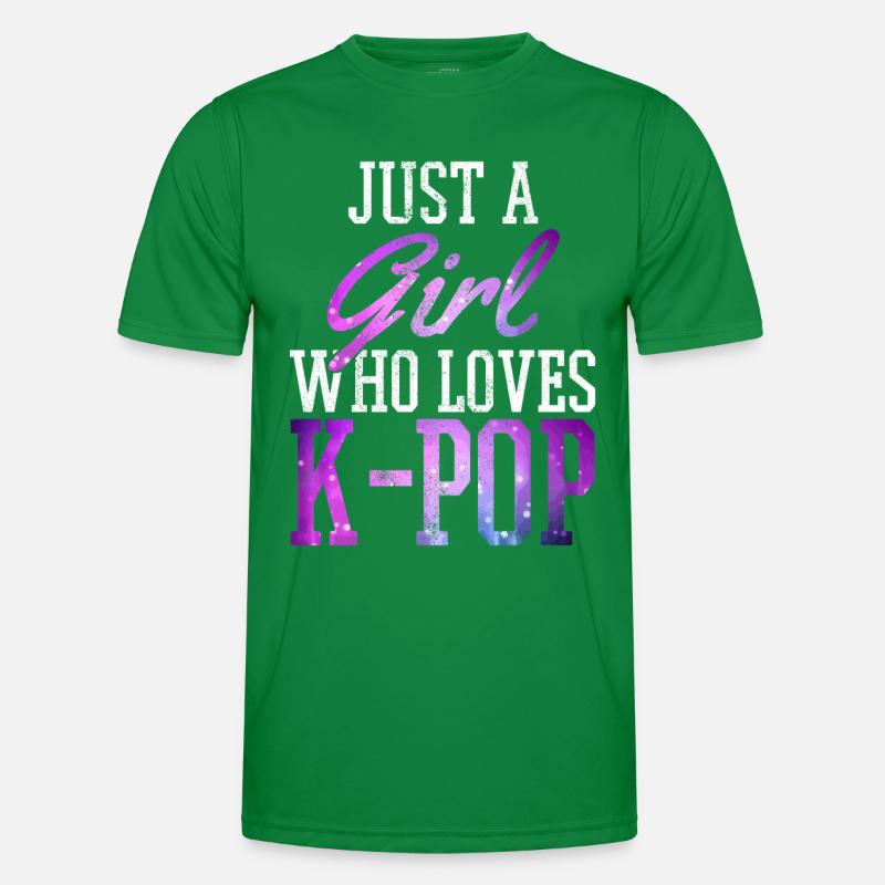 K-Pop Fan cadeau musique pop coréenne T-shirt sport Homme