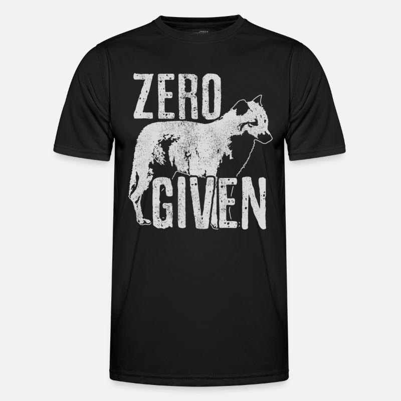 Fox Zero Fox Given Funny - Men's Functional T-Shirt - black