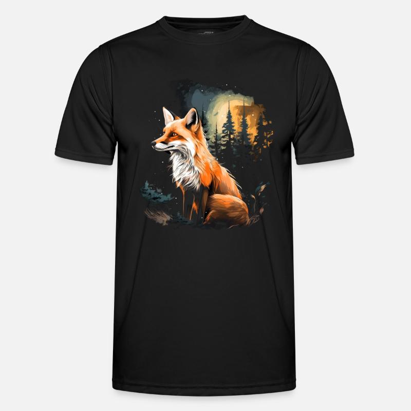 Fuchs Männer Funktions-T-Shirt