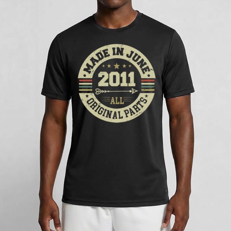 Juni 2011 Geburtstagsgeschenk Juni 2011 Juni 2011 Männer Funktions-T-Shirt